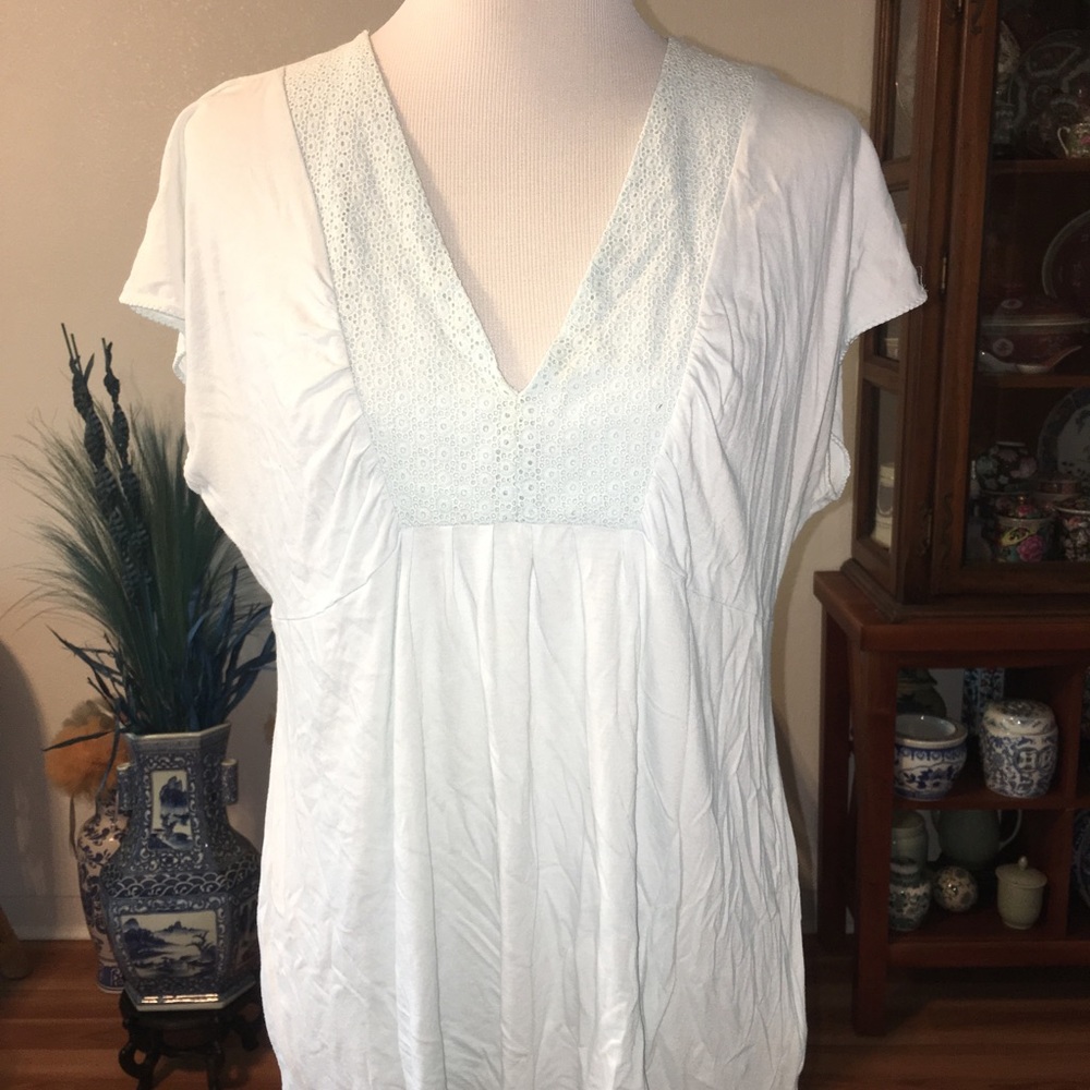 BANANA REPUBLIC Baby Blue Top
